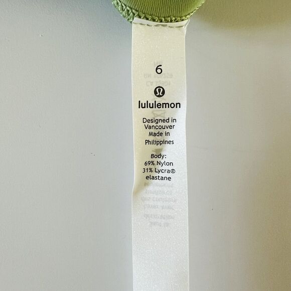 LULULEMON ATHLETICA Vista Green Wunder Under HR Tight 25" *FLux Leggings - US 6 - Picture 5 of 7